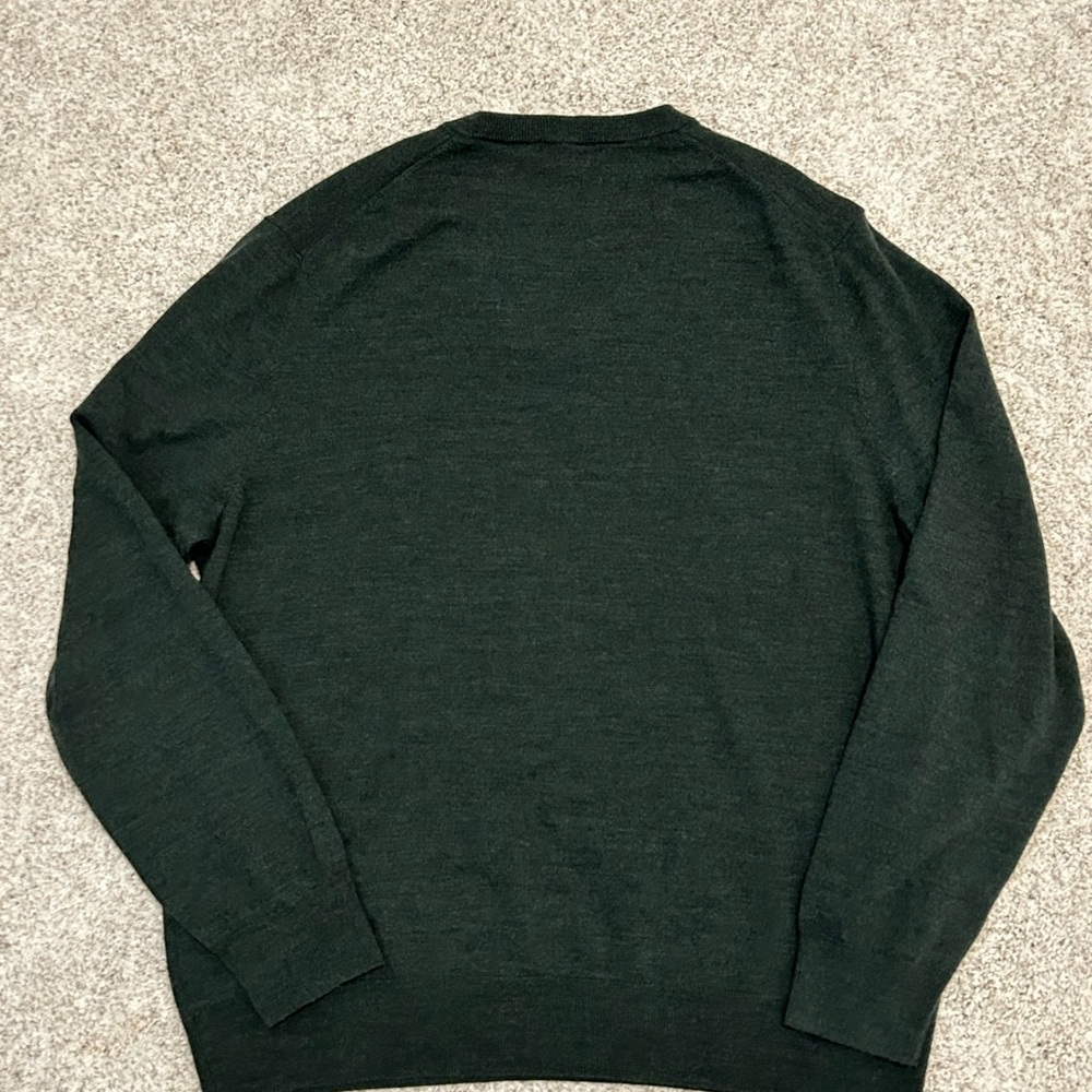 Brooks Brothers Hunter green cashmere sweater - Picture 2 of 3